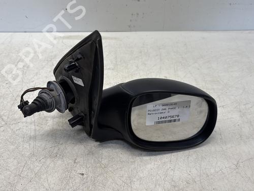 Ryggespeil høyre PEUGEOT 206 Hatchback (2A/C) 1.4 HDi eco 70 (68 hp) 29362631