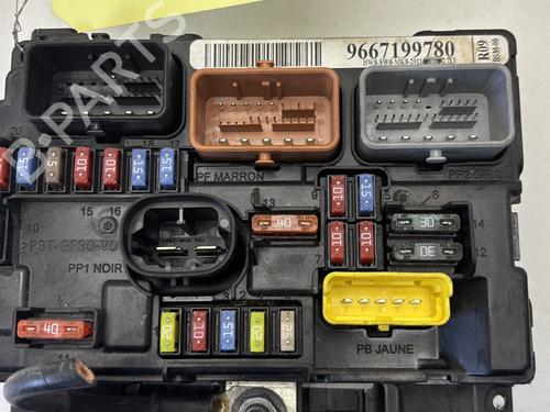 Fuse box PEUGEOT 207 SW (WK_) 1.6 HDi | BP29387746E1 