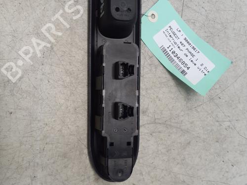 Left front window switch PEUGEOT 407 (6D_) 2.0 HDi 135 (6DRHRH, 6DRHRE, 6DRHRG, 6DRHRJ) | BP29364559I27