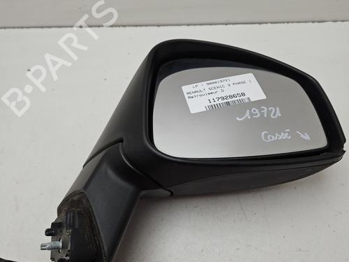 Used Right mirror RENAULT SCÉNIC III (JZ0/1_) 1.5 dCi (110 hp) 31800507