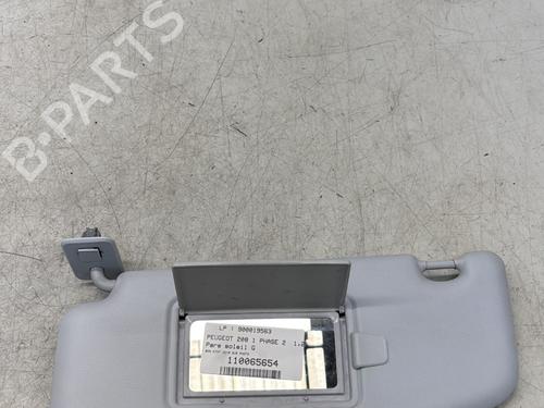 Used Left sun visor PEUGEOT 208 I (CA_, CC_) 1.2 VTI 82 (82 hp) 29365504
