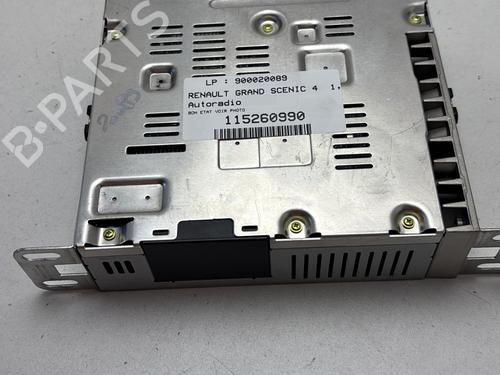 Used Radio RENAULT SCÉNIC IV (J9_) 1.7 Blue dCi 150 (J9A7, J9A8) (150 hp) 30307039