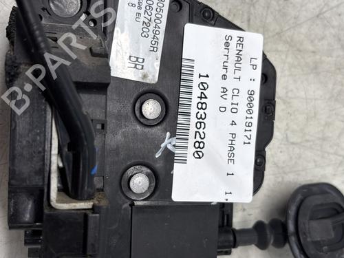 Front right lock RENAULT CLIO IV (BH_) 1.5 dCi 75 | BP29365944C97 
