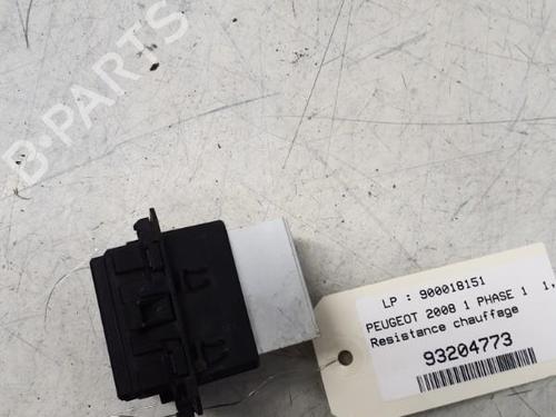 Used Heater resistor PEUGEOT 2008 I (CU_) 1.2 VTi (82 hp) 29367054