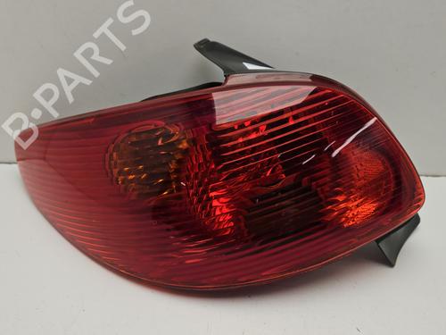Used Left taillight PEUGEOT 206 Hatchback (2A/C) 1.4 HDi eco 70 (68 hp) 30763915