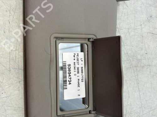 Used Right sun visor PEUGEOT 3008 I MPV (0U_) 2.0 HDi (163 hp) 29369244