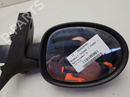 Used Right mirror RENAULT TWINGO I (C06_) 1.2 (C066, C068) (58 hp) 31855370