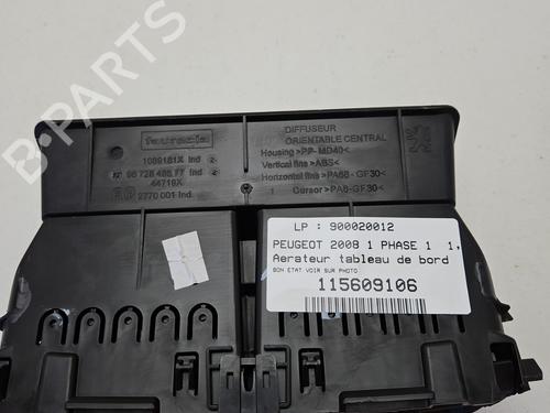 Air vent PEUGEOT 2008 I (CU_) 1.2 THP 110 / PureTech 110 | BP30353222I21 - Image 2