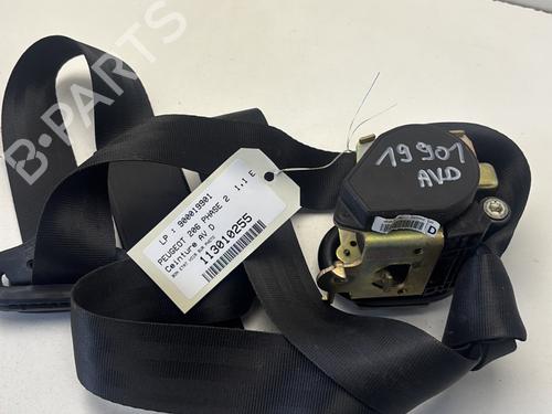 Used Front right seatbelt Front right seatbelt PEUGEOT 206 Hatchback (2A/C) 1.1 i (60 hp) 29361430 29361430