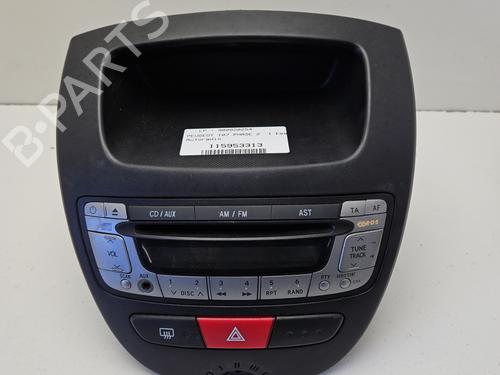 Used Radio PEUGEOT 107 (PM_, PN_) 1.0 (68 hp) 31847619