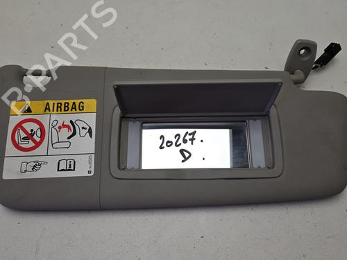 right-sun-visor-opel-meriva-b-mpv-s10-2010-2011-2012-2013-2014-2015-2016-2017-31068805 main image