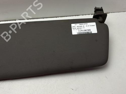 Left sun visor OPEL MOVANO B Van (X62) 2.3 CDTI FWD (FV) | BP29909341I1 - Image 2