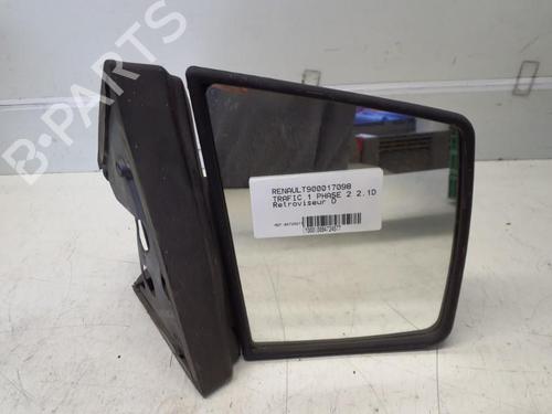Used Right mirror RENAULT TRAFIC Van (T_, P_, V_) 2.1 D 4x4 (58 hp) 29369977