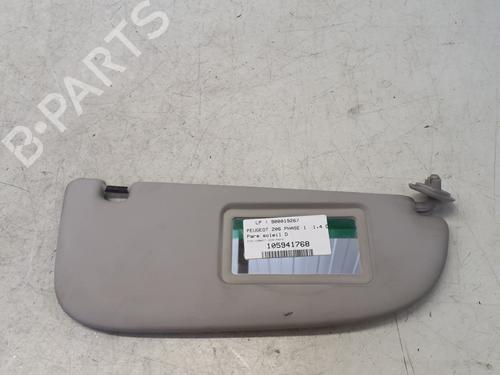Højre solskærm PEUGEOT 206 Hatchback (2A/C) 1.4 HDi eco 70 (68 hp) 29362404