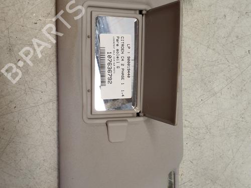 Left sun visor CITROËN C4 II (NC_) 1.4 VTi 95 (NC8FP0) | BP29365644I1 