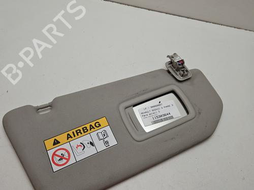 Used Right sun visor RENAULT SCÉNIC III (JZ0/1_) 1.5 dCi (JZ02, JZ0R) (95 hp) 30307060