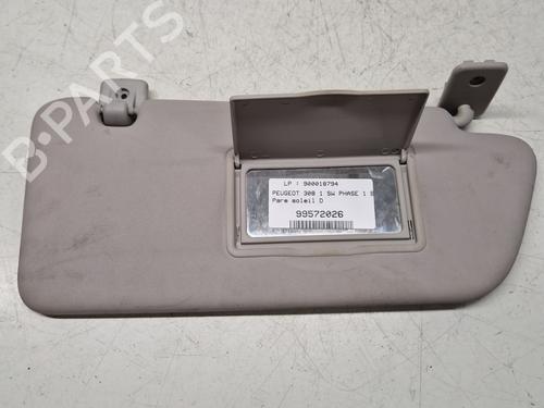 Used Right sun visor PEUGEOT 308 SW I (4E_, 4H_) 1.6 HDi (109 hp) 29366283