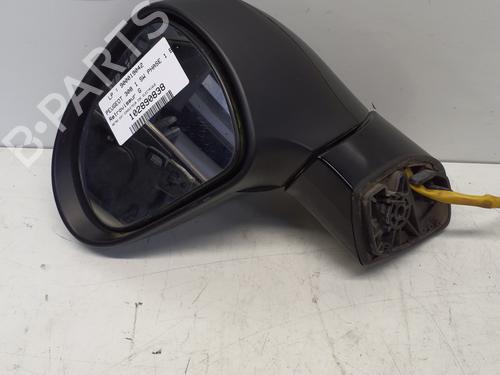 Left mirror PEUGEOT 308 SW I (4E_, 4H_) 1.6 HDi | BP29363854C26 
