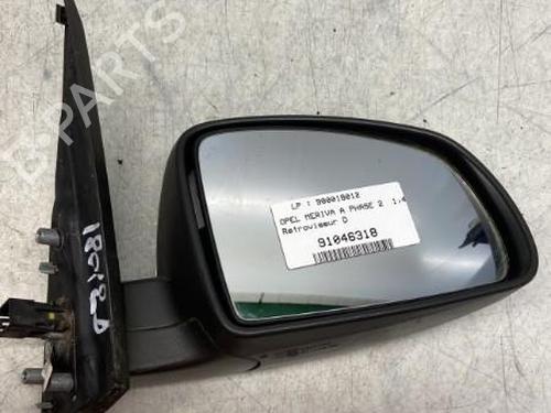 Bakspejl Højre OPEL MERIVA A MPV (X03) 1.4 16V Twinport LPG (E75) | BP29364861C27 