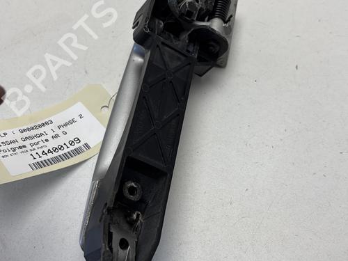 Rear left exterior door handle NISSAN QASHQAI I (J10, NJ10) 1.5 dCi | BP30059022C130