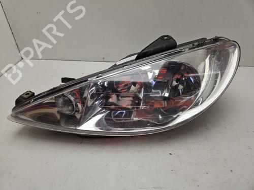 Used Left headlight PEUGEOT 206 Hatchback (2A/C) 1.4 HDi eco 70 (68 hp) 32001459
