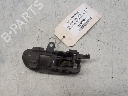 Used Front left interior door handle PEUGEOT 107 (PM_, PN_) 1.0 (68 hp) 29369368