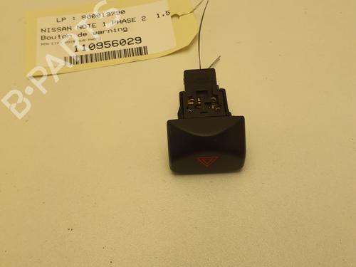 Used Warning switch NISSAN NOTE (E11, NE11) 1.5 dCi (86 hp) 31957180