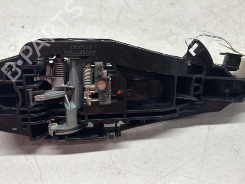 Rear right exterior door handle PEUGEOT 308 SW II (LC_, LJ_, LR_, LX_, L4_) 1.6 GT 205 | BP29366333C130 