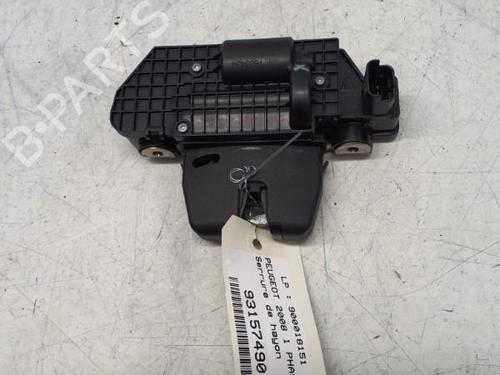 Used Tailgate lock PEUGEOT 2008 I (CU_) 1.2 VTi (82 hp) 29367090