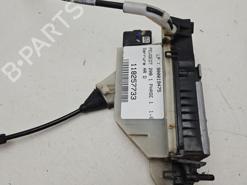 Used Rear right lock PEUGEOT 208 I (CA_, CC_) 1.6 HDi (92 hp) 31025913