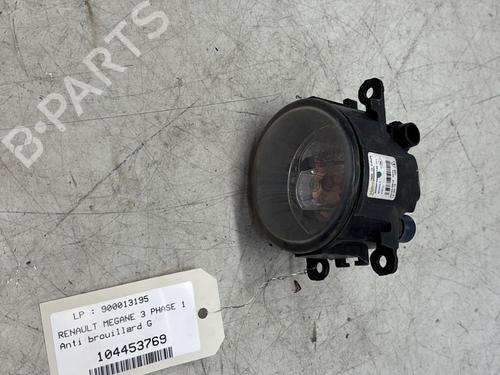 Used Left front fog light RENAULT MEGANE III Hatchback (BZ0/1_, B3_) 1.5 dCi (BZ0C) (90 hp) 29365965