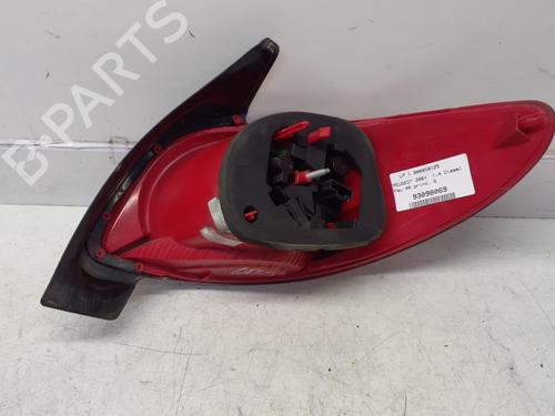 Left taillight PEUGEOT 206+ (2L_, 2M_) 1.4 HDi eco 70 | BP29369238C34 