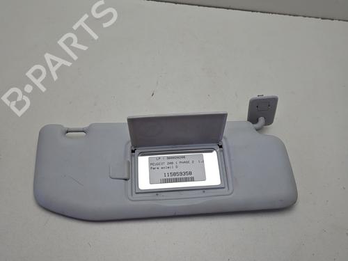 Used Right sun visor PEUGEOT 208 I (CA_, CC_) 1.2 VTI 82 (82 hp) 30614649