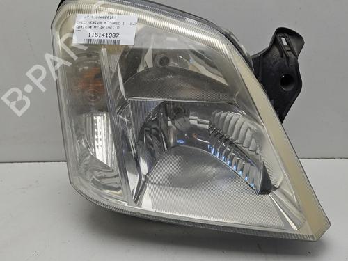 Used Right headlight OPEL MERIVA A MPV (X03) 1.7 CDTI (E75) (100 hp) 31610631