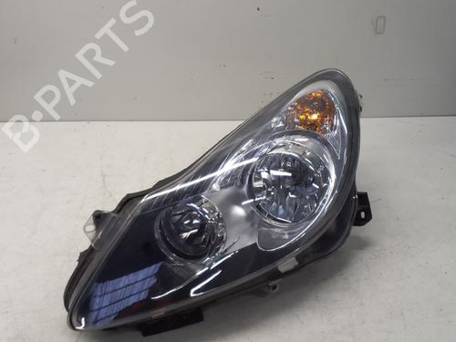 Used Left headlight OPEL CORSA D (S07) 1.2 LPG (L08, L68) (80 hp) 29366121