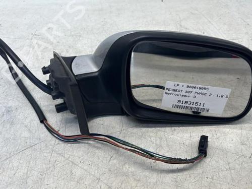 Used Right mirror PEUGEOT 307 (3A/C) 1.6 HDi (90 hp) 29367211