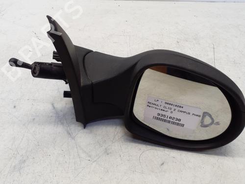 Right mirror RENAULT CLIO II (BB_, CB_) 1.5 dCi (B/CB3M) | BP29369165C27 