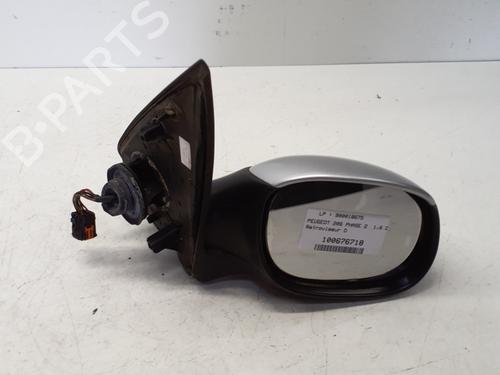 Right mirror PEUGEOT 206 Hatchback (2A/C) 1.6 HDi 110 | BP29366264C27 