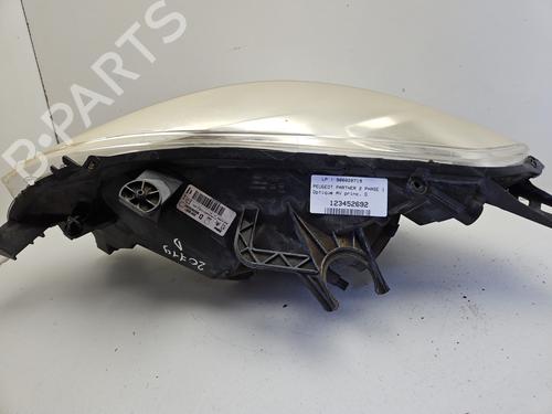 Used Right headlight Right headlight PEUGEOT PARTNER MPV (5_, G_) [1996-2026] 33961478 33961478