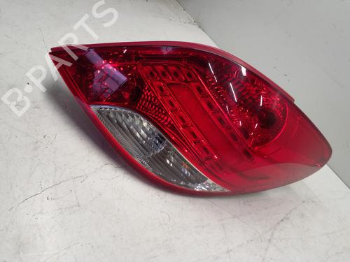 Used Right taillight PEUGEOT 207 (WA_, WC_) 1.6 HDi (92 hp) 29368345