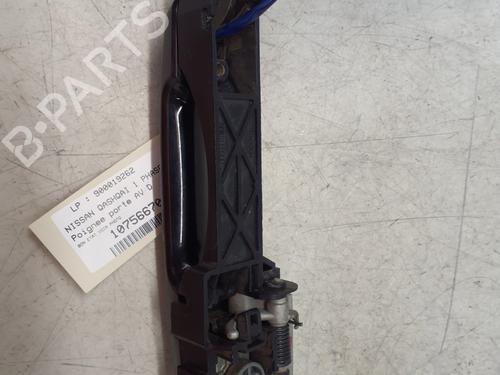 Front right exterior door handle NISSAN QASHQAI I (J10, NJ10) 1.5 dCi | BP29362259C129 