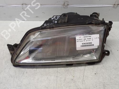 Venstre forlygte PEUGEOT 306 Hatchback (7A, 7C, N3, N5) 1.4 (75 hp) 29366950