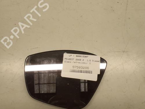 Used Left mirror glass PEUGEOT 2008 II (UD_, US_, UY_, UJ_, UR_, UC_) 1.5 BlueHDI 130 (131 hp) 29366477