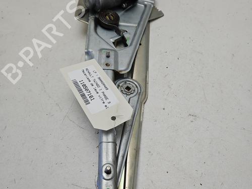 Rudehejsemekanisme Højre foran RENAULT TWINGO I (C06_) 1.2 16V (C060) (60 hp) 31300582