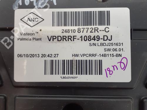 Instrument cluster RENAULT CAPTUR I (J5_, H5_) 0.9 TCe 90 | BP29366103C47