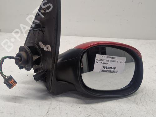 Right mirror PEUGEOT 206 Hatchback (2A/C) 1.4 HDi eco 70 | BP29368544C27 