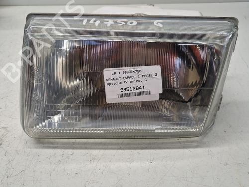 Used Left headlight RENAULT ESPACE I (J11_) 2.0 (J/S112) (101 hp) 29368654