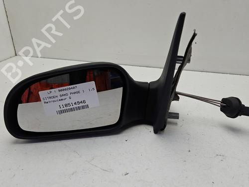 Used Left mirror CITROËN SAXO (S0, S1) 1.5 D (57 hp) 31300589