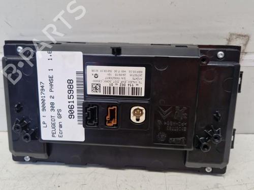 Used Display monitor PEUGEOT 308 II (LB_, LP_, LW_, LH_, L3_) 1.6 BlueHDi 120 (120 hp) 29369464