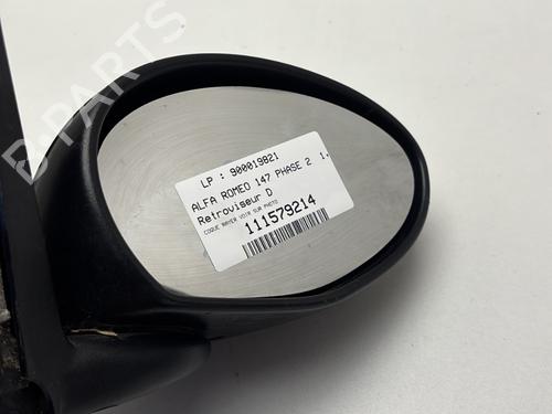 Used Right mirror Right mirror ALFA ROMEO 147 (937_) 1.9 JTDM 16V (937.AXN1B, 937.BXN1B) (150 hp) 29365181 29365181
